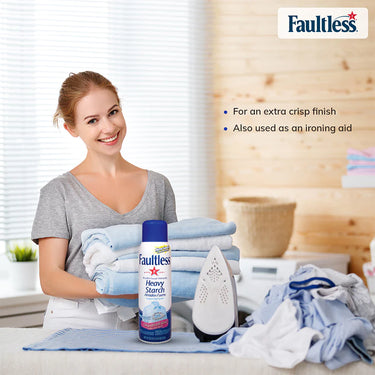 FAULTLTESS-Heavy Blue-Starch-567g-Spray